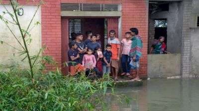 Over 772,000 children are affected by flash floods in North-East Bangladesh